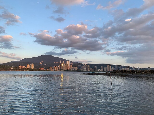 淡水八里水岸風景。圖/5168實價登錄比價王資料庫
